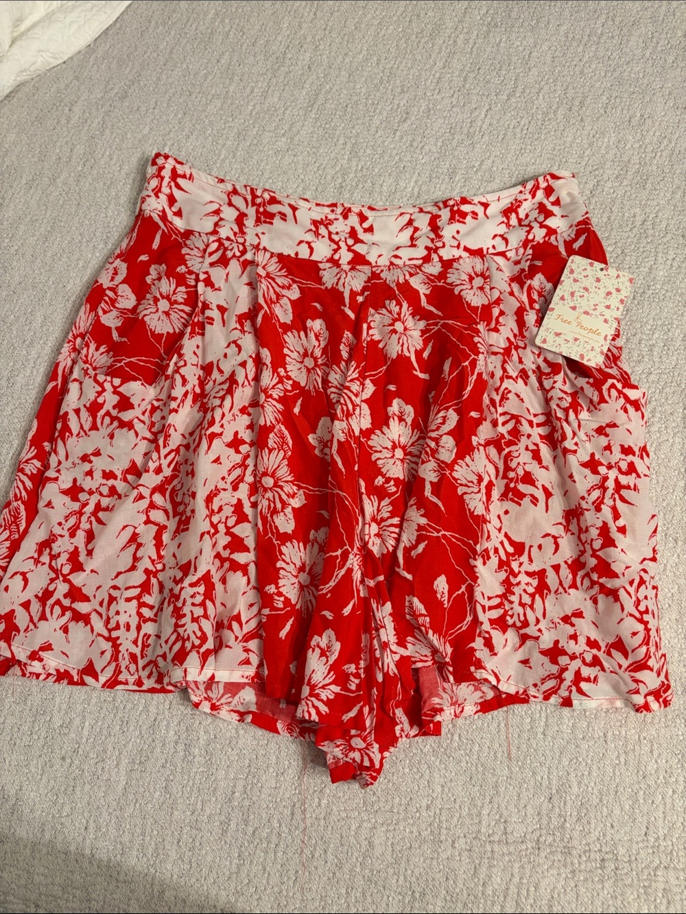 Free People Cherry Com Shorts size 4